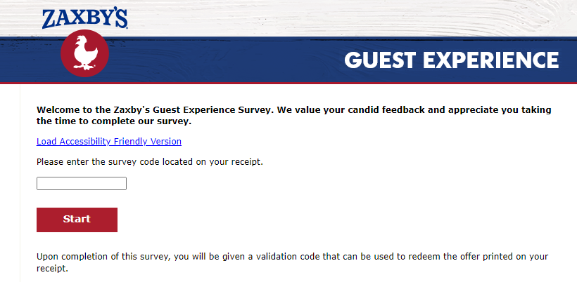 Zaxbys Guest Survey | www.Zaxbyslistens.com